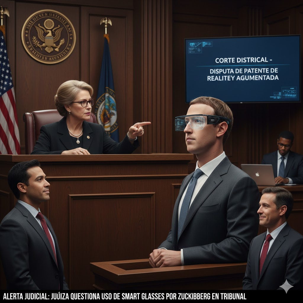 Juíza alerta sobre uso de smart glasses em tribunal durante depoimento de Mark Zuckerberg