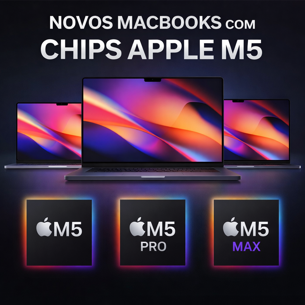 MacBooks e MacBook Air ganham chips M5 e recursos de ponta para desempenho sem igual