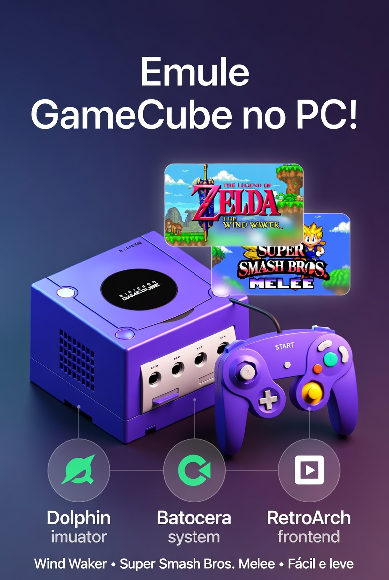 Jogue GameCube no Seu PC com Esses Incríveis Emuladores