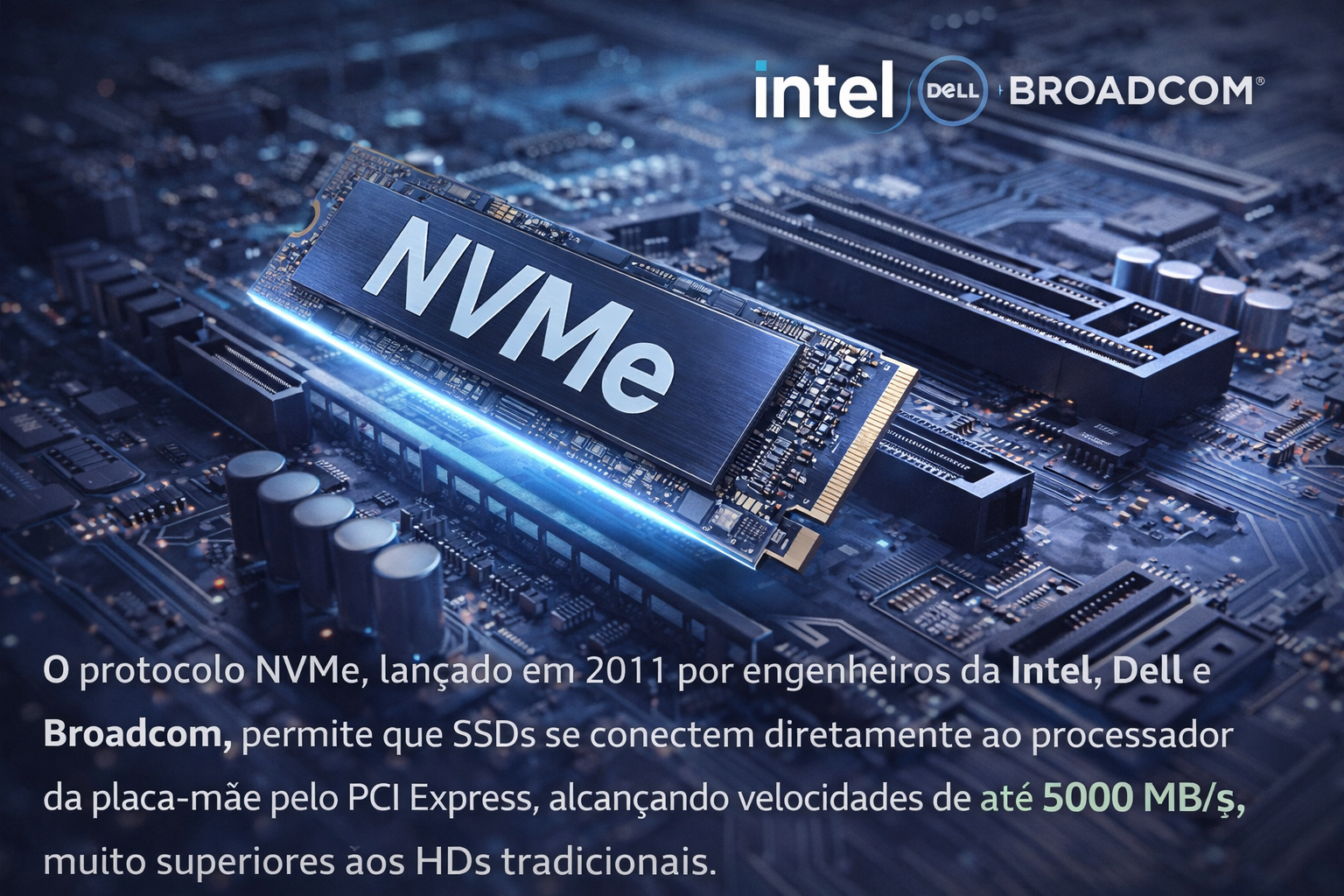 A Revolução dos SSDs: Descubra o Poder do NVMe na Aceleração dos Seus Dados