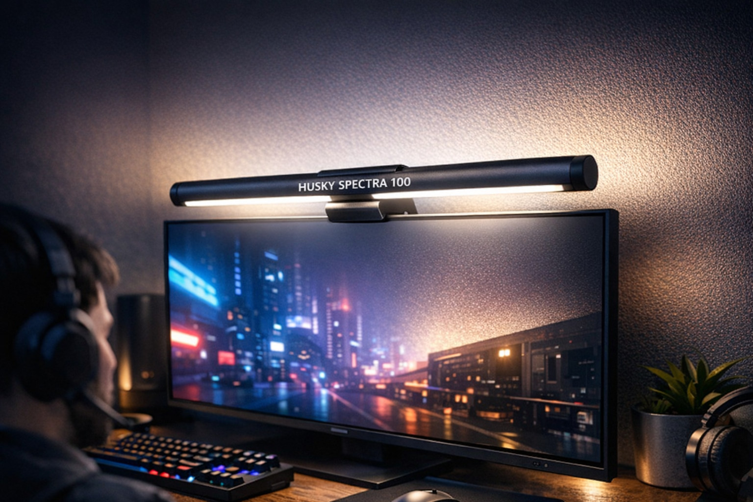 Ilumine seu Espaço de Trabalho com Estilo e Saúde com a Luminária Husky Spectra 100