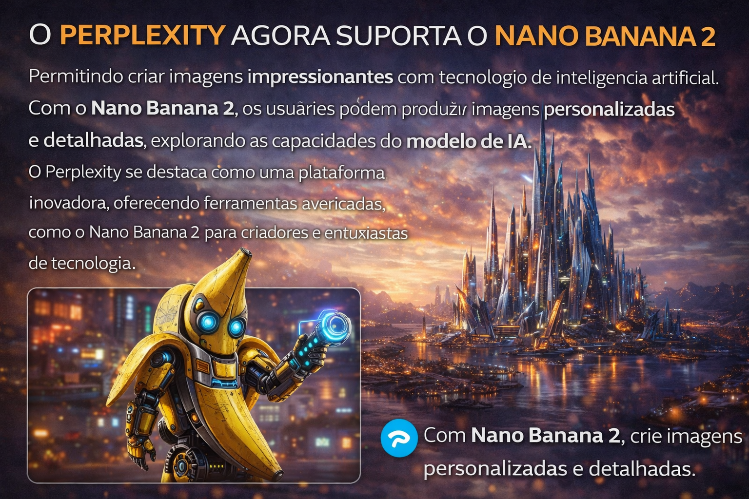 Descubra como criar imagens impressionantes com o Nano Banana 2 no Perplexity