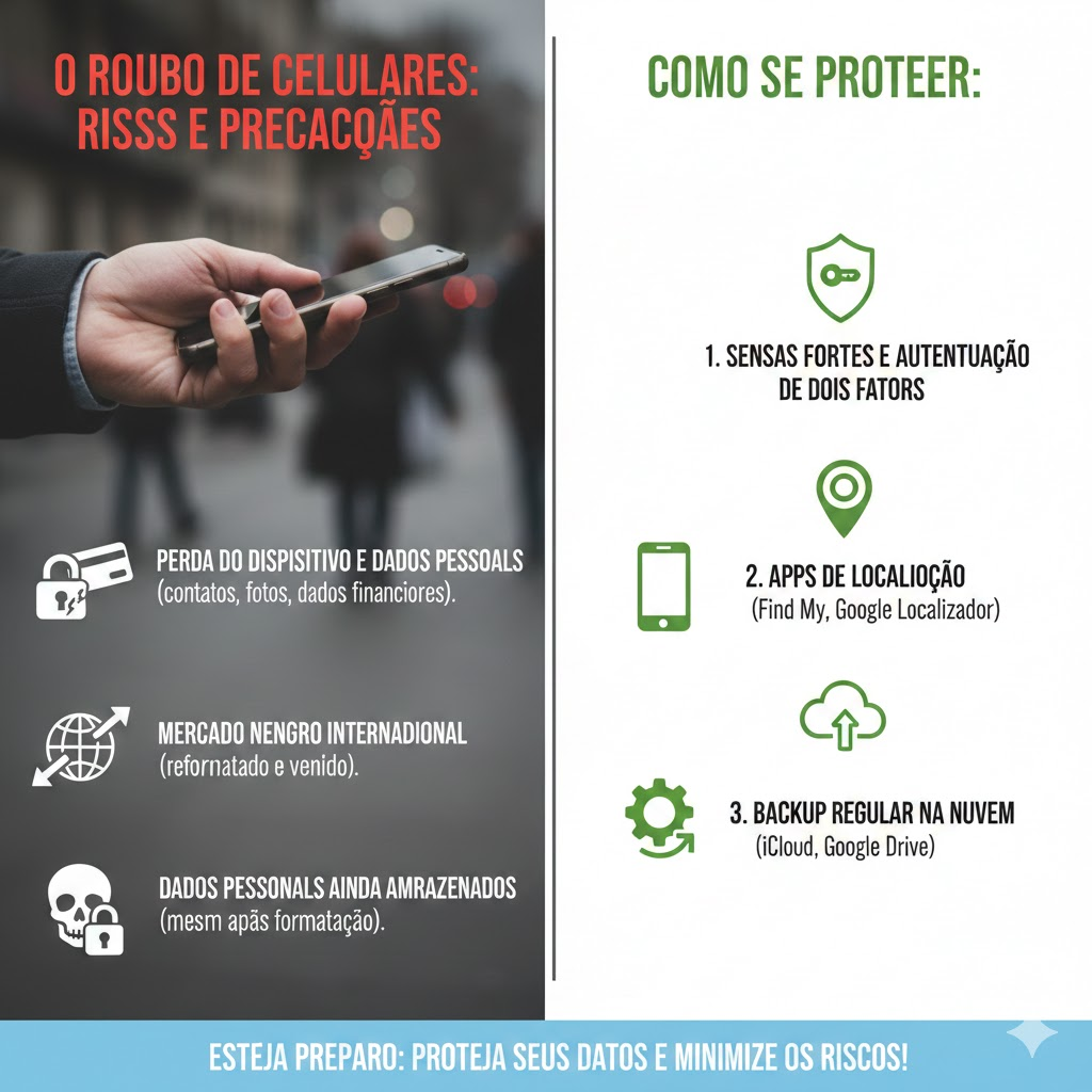 O Que Acontece Com Seu Celular Depois do Roubo Como Proteger Seus Dados Pessoais