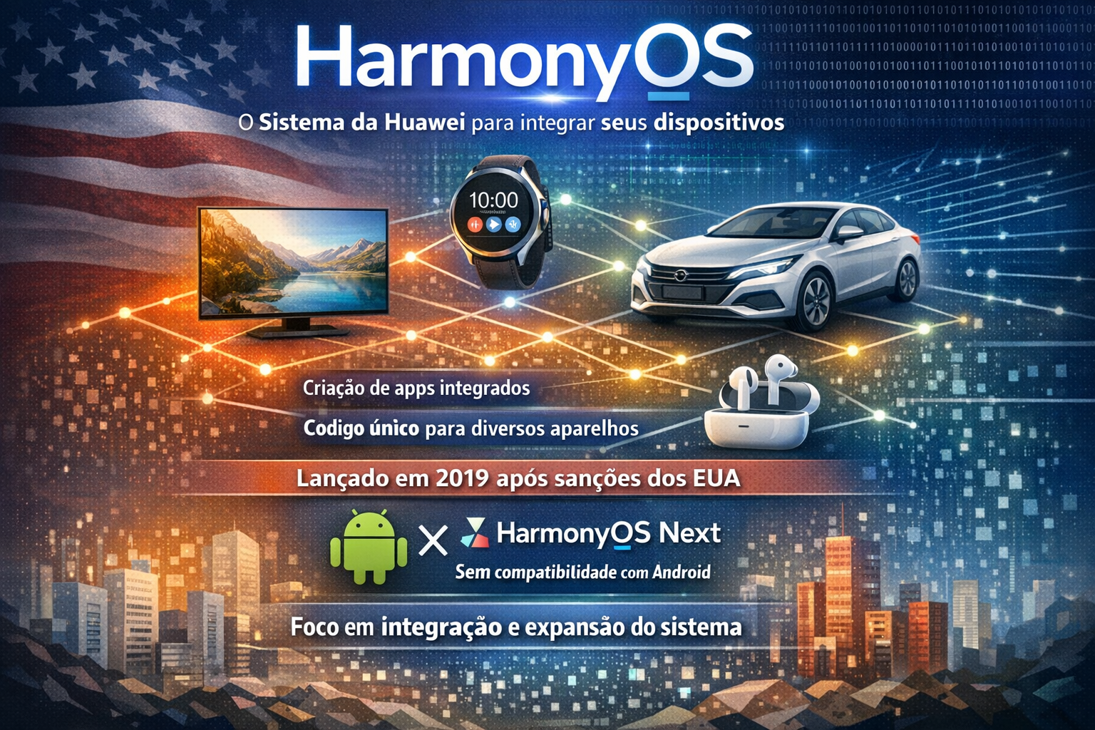 HarmonyOS a Nova Ameaça ao Duopólio do Android e iOS