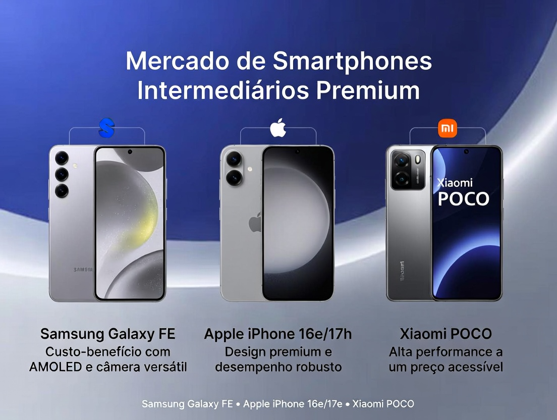 Celulares Premium por um Preço Justo Qual é o Melhor Intermediário para Você