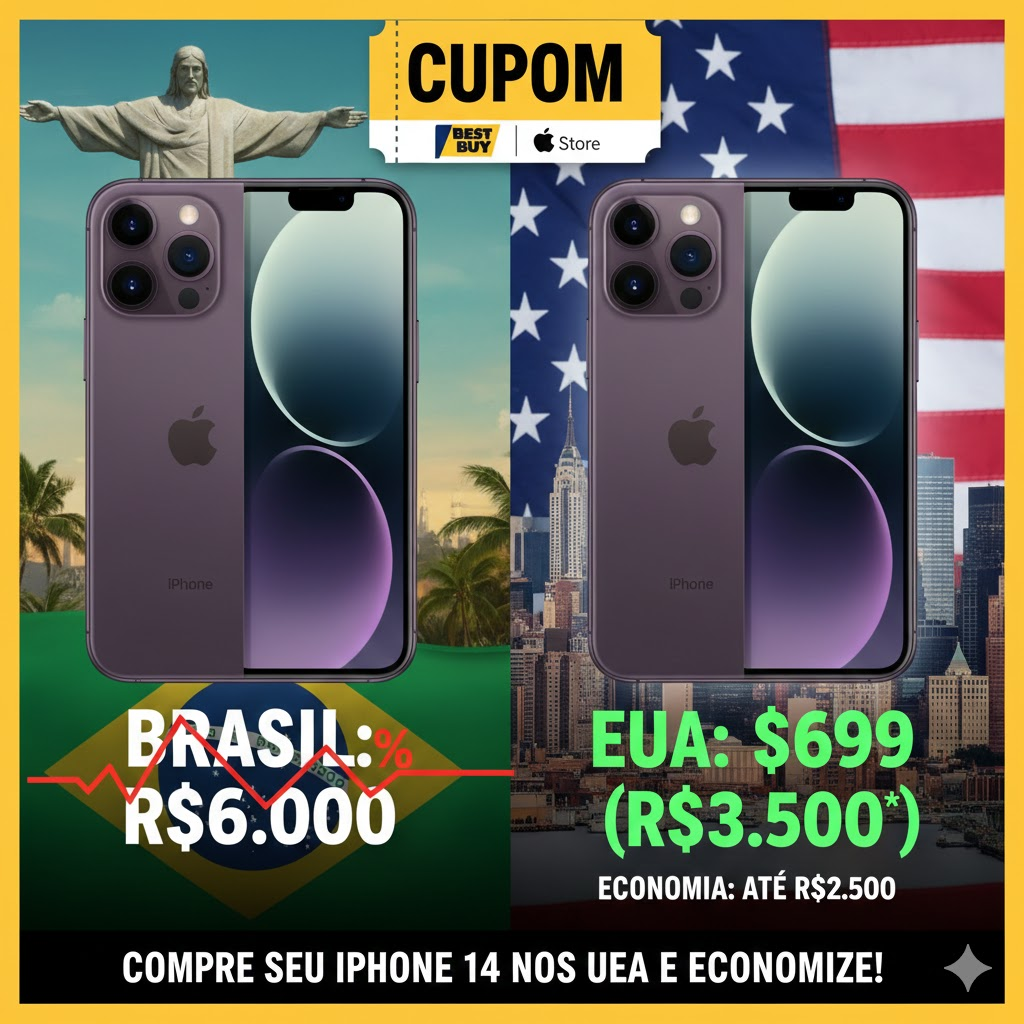 Guia de Compras nos EUA Qual iPhone Economiza Mais Dinheiro ao ser Comprado nos Estados Unidos