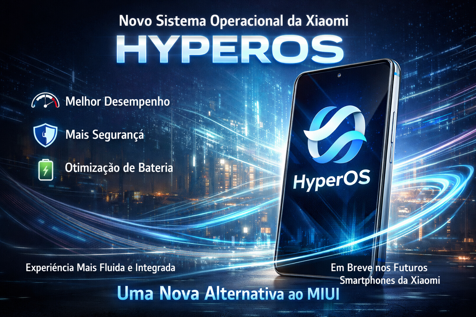 Xiaomi Desenvolve Novo Sistema Operacional para Celulares com Foco em Desempenho e Segurança