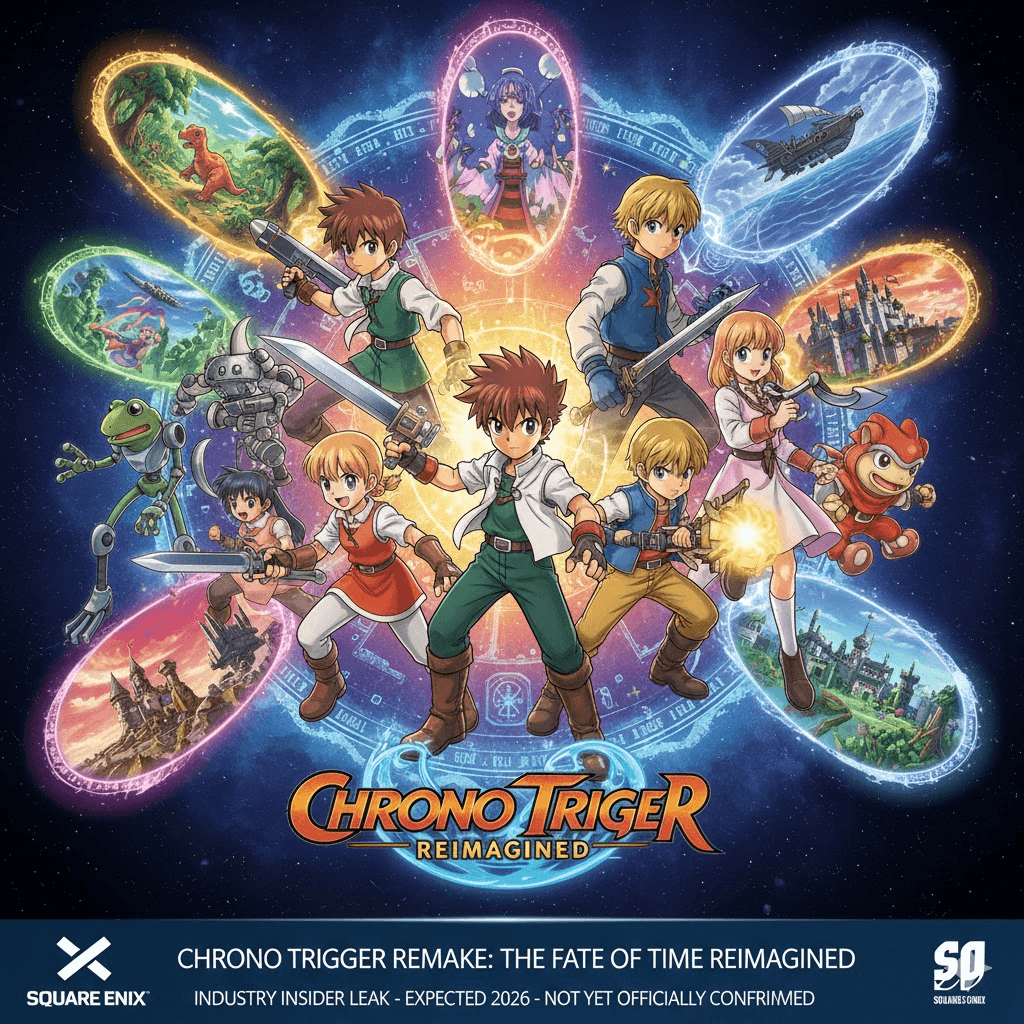 Remake de Chrono Trigger está em andamento de acordo com um insider da indústria